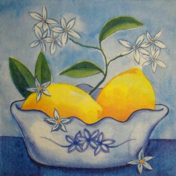 119 Lemons,  Oranges - 3-ply